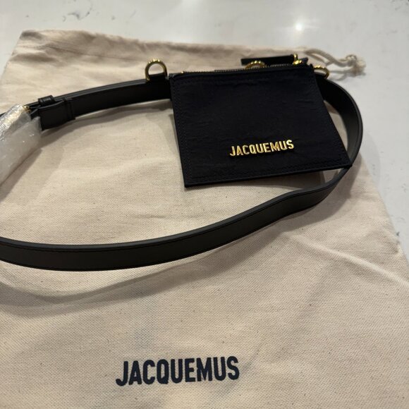 JACQUEMUS D-Ring Pouch Belt - Picture 2 of 4